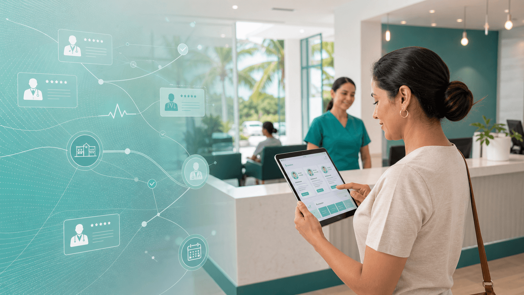 Provider directory of local clinics and independent doctors